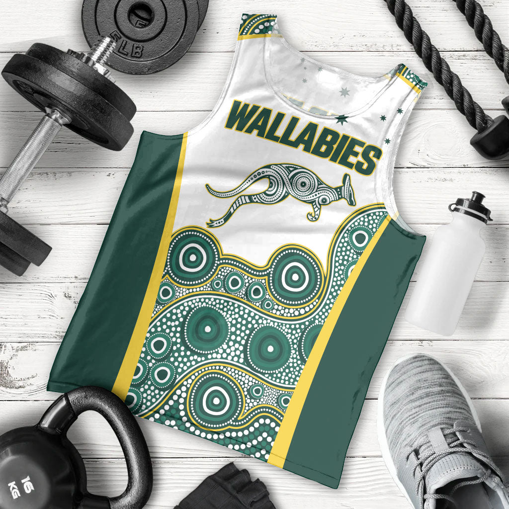 Custom Rugby Australia 2026 Men Tank Top Wallabies Go Champions