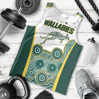 Custom Rugby Australia 2026 Men Tank Top Wallabies Go Champions