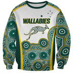 Custom Rugby Australia 2026 Sweatshirt Wallabies Go Champions