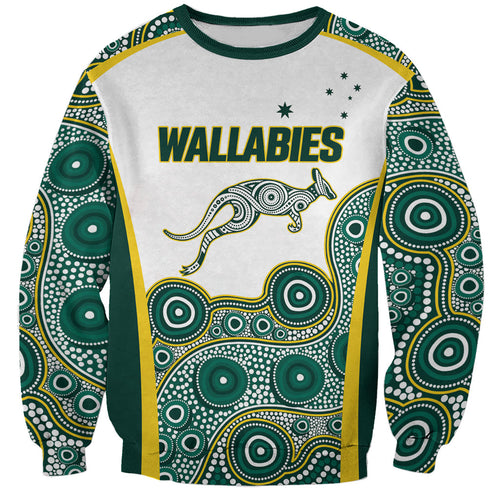 Custom Rugby Australia 2026 Sweatshirt Wallabies Go Champions