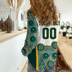 Custom Rugby Australia 2026 Women Casual Shirt Wallabies Go Champions