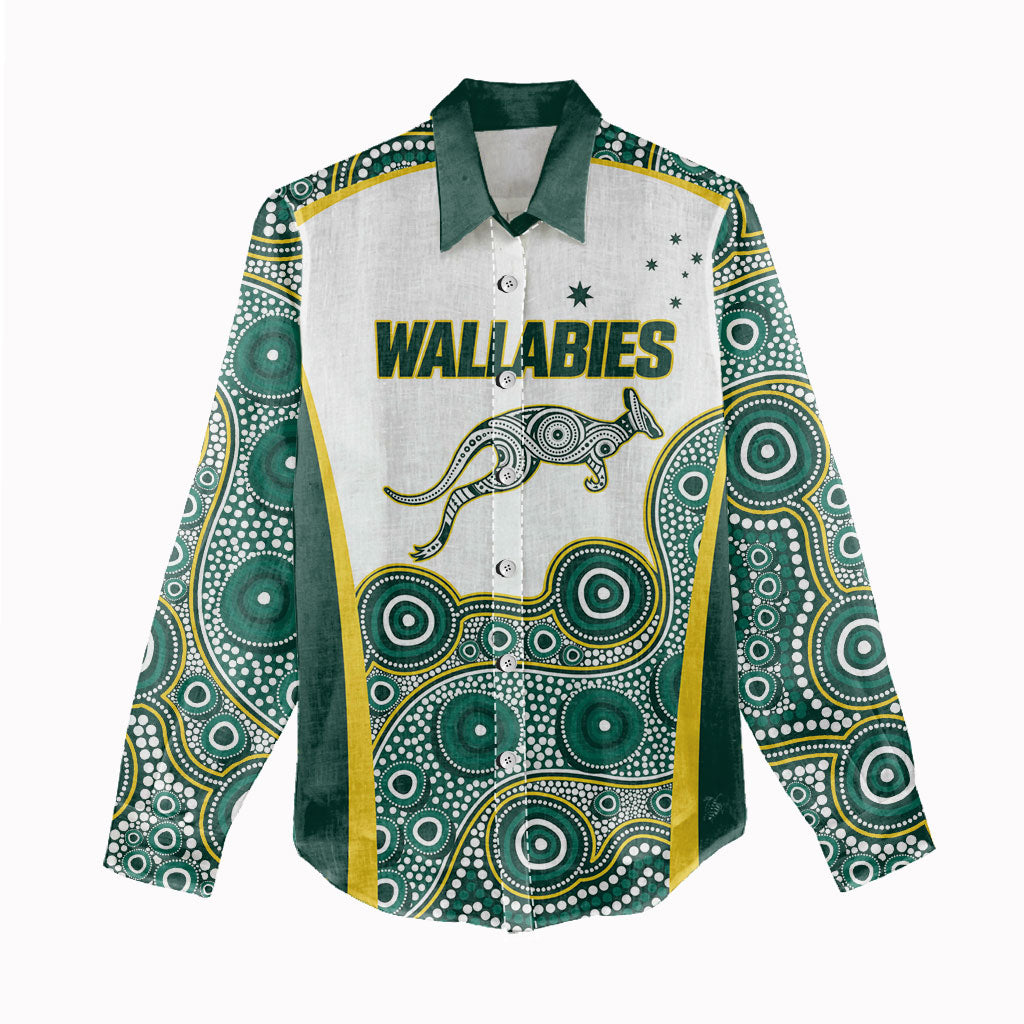 Custom Rugby Australia 2026 Women Casual Shirt Wallabies Go Champions