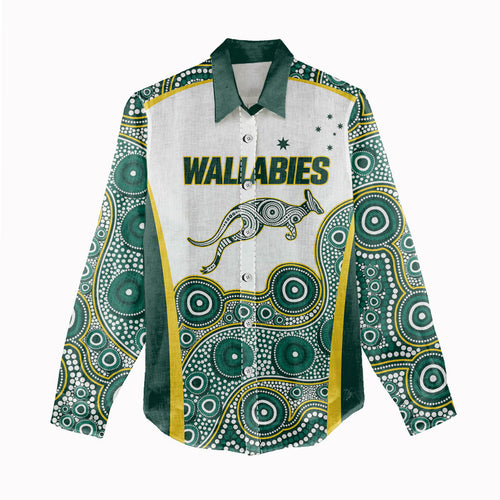 Custom Rugby Australia 2026 Women Casual Shirt Wallabies Go Champions