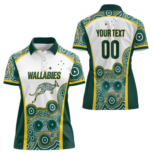 Custom Rugby Australia 2026 Women Polo Shirt Wallabies Go Champions