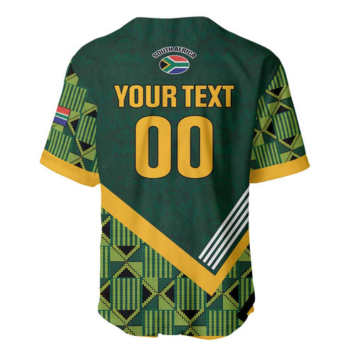 Custom Rugby South Africa Baseball Jersey Baby Boks Go Champions