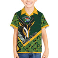 Custom Rugby South Africa Kid Hawaiian Shirt Baby Boks Go Champions