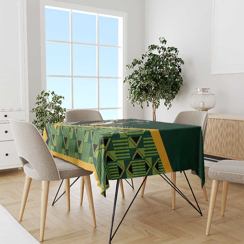 Rugby South Africa Tablecloth Baby Boks Go Champions