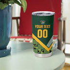 Custom Rugby South Africa Tumbler Cup Baby Boks Go Champions