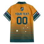 Custom Rugby Australia Hawaiian Shirt Junior Wallabies Go Champions