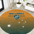Rugby Australia Round Carpet Junior Wallabies Go Champions