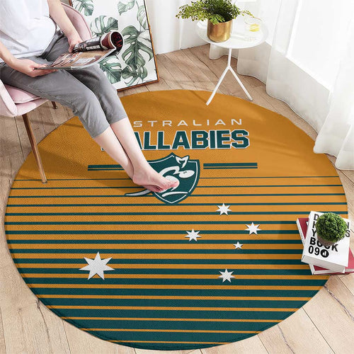 Rugby Australia Round Carpet Junior Wallabies Go Champions