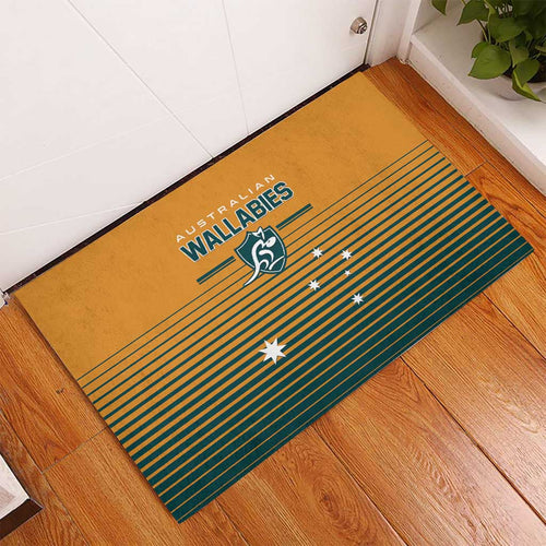 Rugby Australia Rubber Doormat Junior Wallabies Go Champions