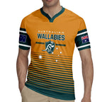 Custom Rugby Australia Rugby Jersey Junior Wallabies Go Champions