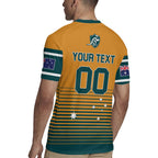 Custom Rugby Australia Rugby Jersey Junior Wallabies Go Champions