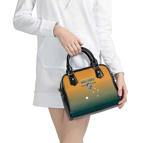 Rugby Australia Shoulder Handbag Junior Wallabies Go Champions
