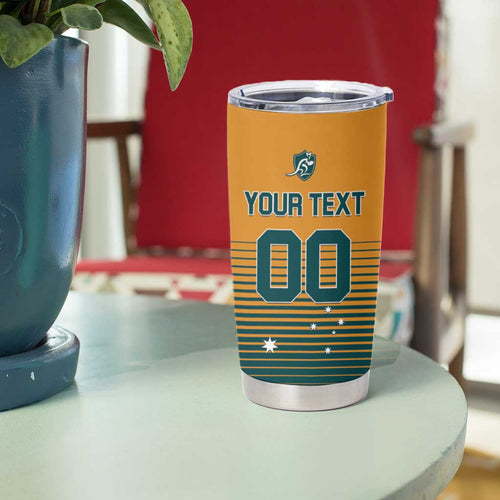 Custom Rugby Australia Tumbler Cup Junior Wallabies Go Champions