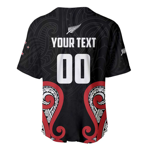 Custom Rugby New Zealand Baseball Jersey Baby Black Go Champions