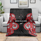 Rugby New Zealand Blanket Baby Black Go Champions