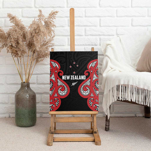 Rugby New Zealand Canvas Wall Art Baby Black Go Champions
