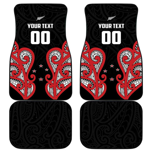 Rugby New Zealand Car Mats Baby Black Go Champions