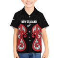Custom Rugby New Zealand Kid Hawaiian Shirt Baby Black Go Champions