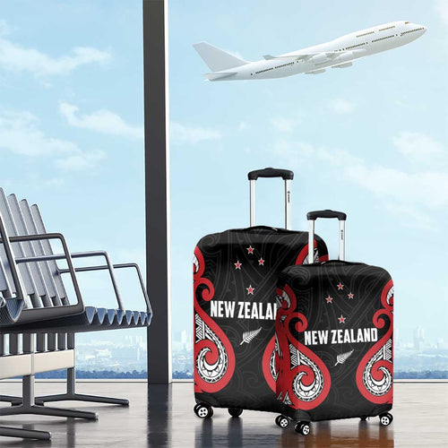 Rugby New Zealand Luggage Cover Baby Black Go Champions