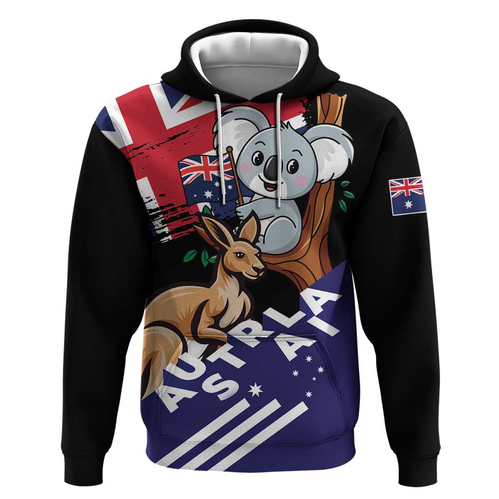 Personalised Australia Kangaroo Koala Together Hoodie Special Edition