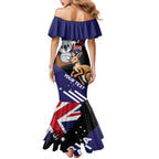 Personalised Australia Kangaroo Koala Together Mermaid Dress Special Edition