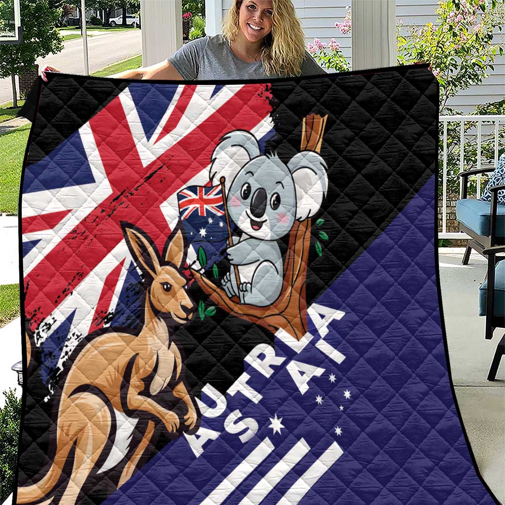 Australia Kangaroo Koala Together Quilt Special Edition