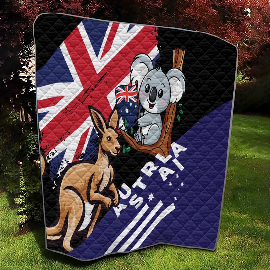 Australia Kangaroo Koala Together Quilt Special Edition