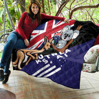 Australia Kangaroo Koala Together Quilt Special Edition