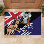 Australia Kangaroo Koala Together Rubber Doormat Special Edition