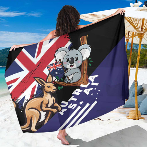 Australia Kangaroo Koala Together Sarong Special Edition