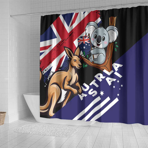 Australia Kangaroo Koala Together Shower Curtain Special Edition