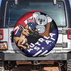 Australia Kangaroo Koala Together Spare Tire Cover Special Edition