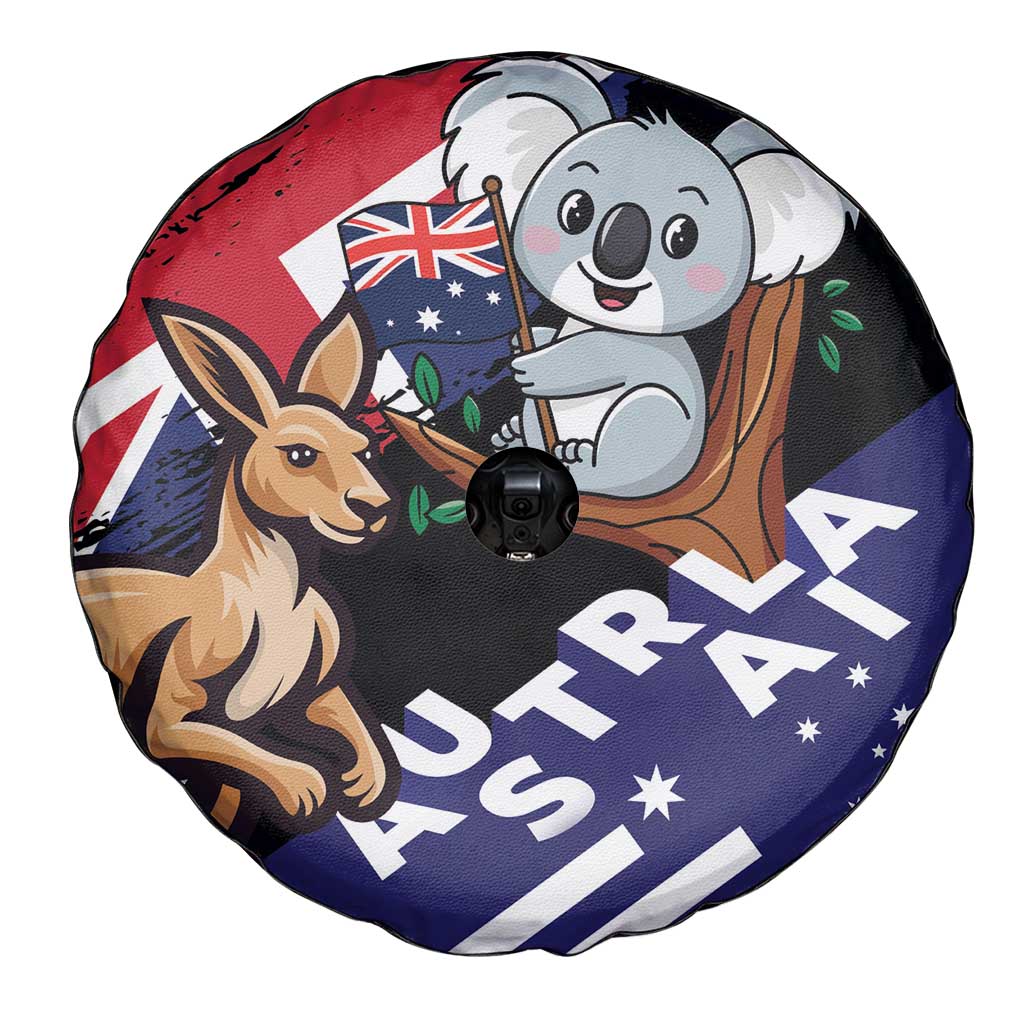 Australia Kangaroo Koala Together Spare Tire Cover Special Edition