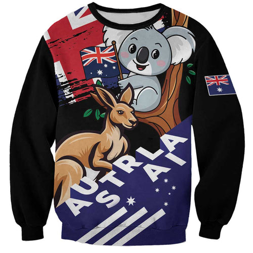 Personalised Australia Kangaroo Koala Together Sweatshirt Special Edition