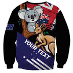 Personalised Australia Kangaroo Koala Together Sweatshirt Special Edition
