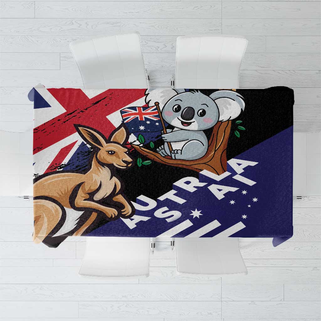 Australia Kangaroo Koala Together Tablecloth Special Edition