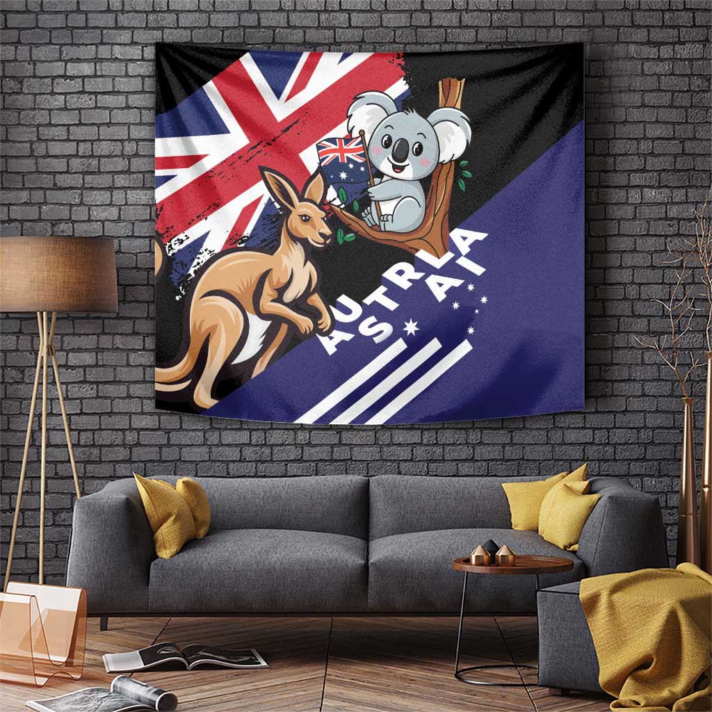 Australia Kangaroo Koala Together Tapestry Special Edition