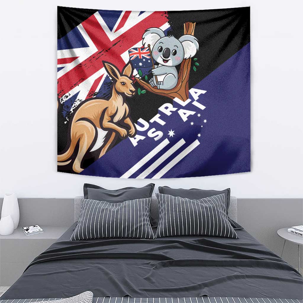 Australia Kangaroo Koala Together Tapestry Special Edition
