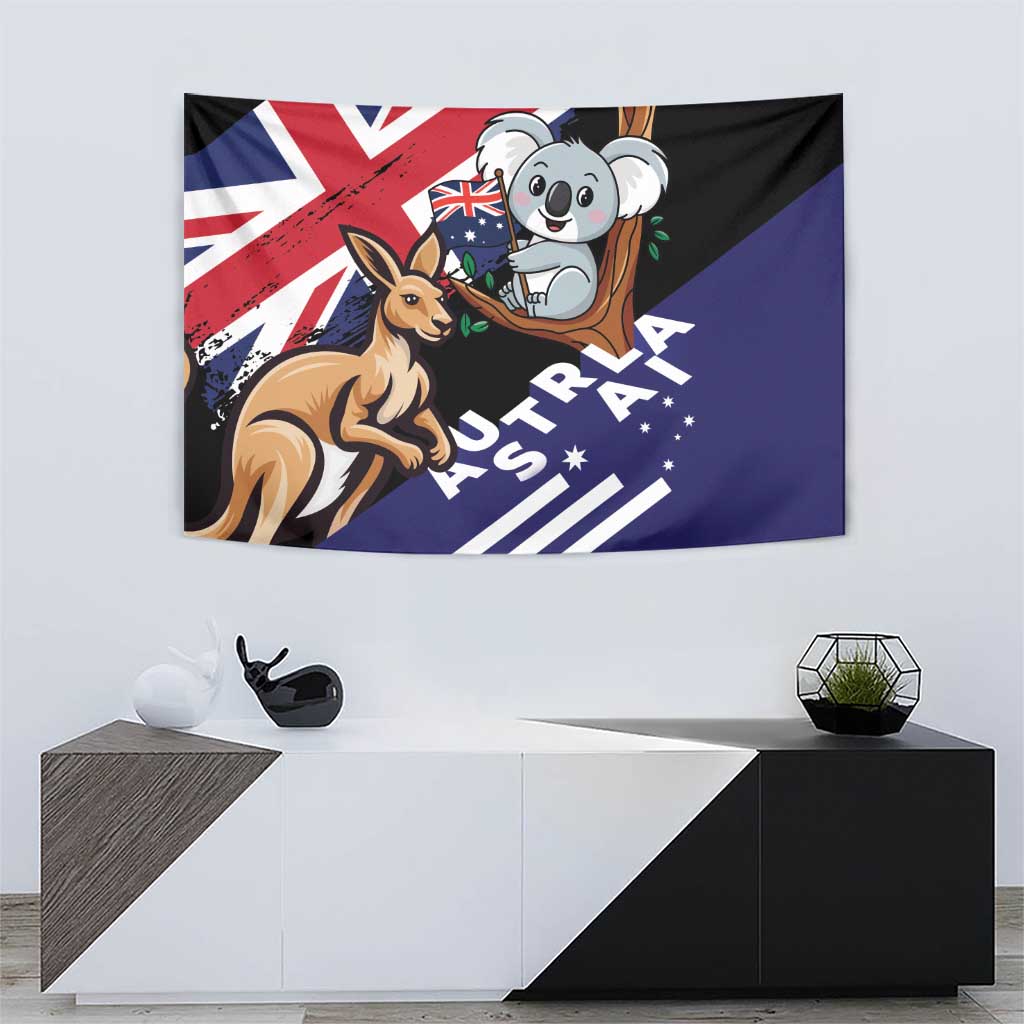 Australia Kangaroo Koala Together Tapestry Special Edition