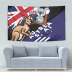 Australia Kangaroo Koala Together Tapestry Special Edition