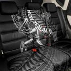 New Zealand Cricket Back Car Seat Cover Maori Kiwi Black Fern