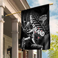 New Zealand Cricket Garden Flag Maori Kiwi Black Fern
