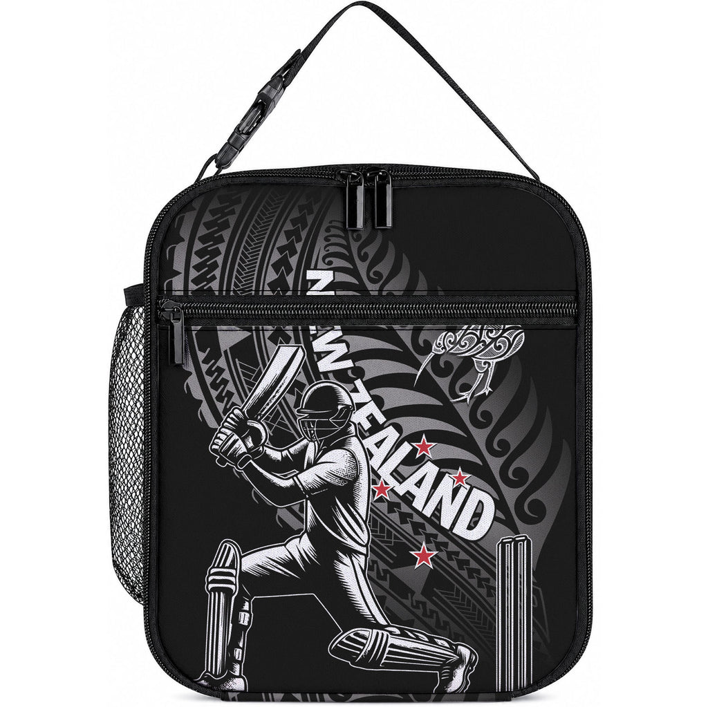 New Zealand Cricket Lunch Bag Maori Kiwi Black Fern