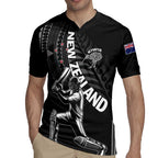 Custom New Zealand Cricket Rugby Jersey Maori Kiwi Black Fern