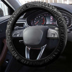New Zealand Cricket Steering Wheel Cover Maori Kiwi Black Fern
