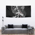 New Zealand Cricket Tapestry Maori Kiwi Black Fern