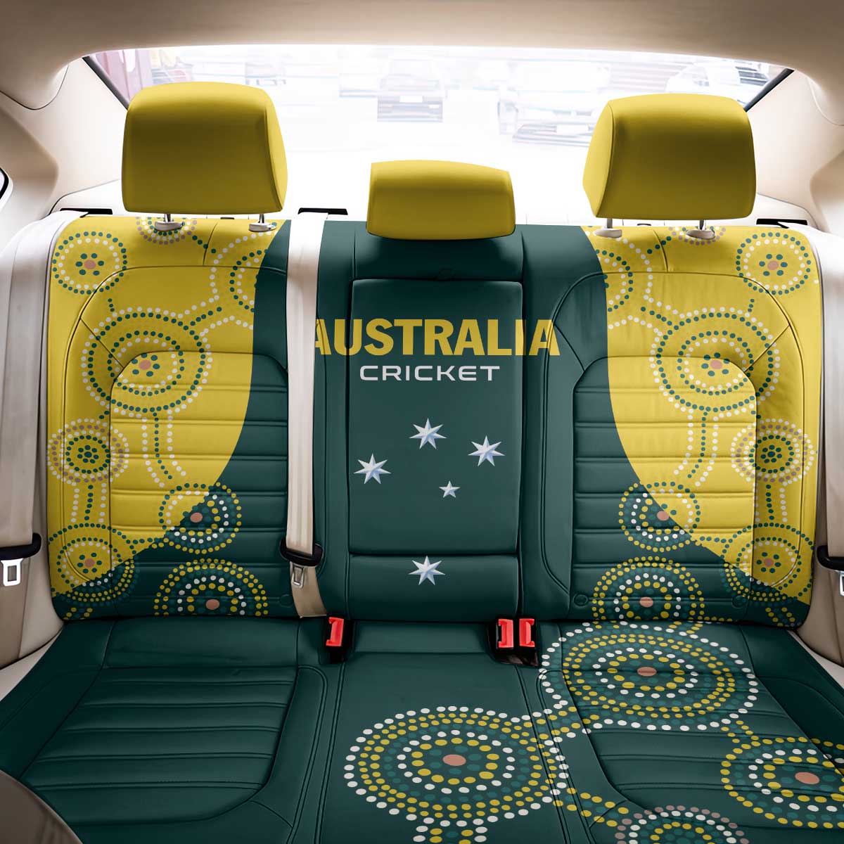 Australia Cricket Back Car Seat Cover Aussies Champions